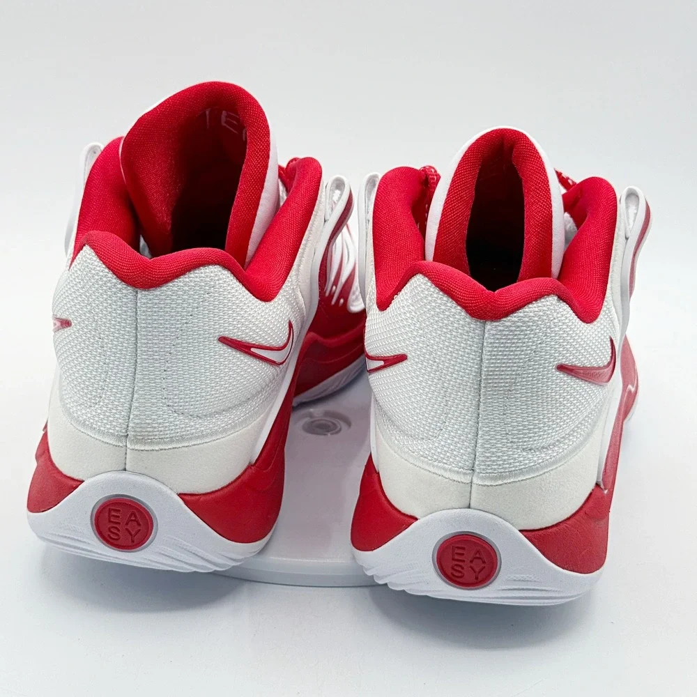 Nike KD18 White Red IM0634-104 / Size 10 Mens